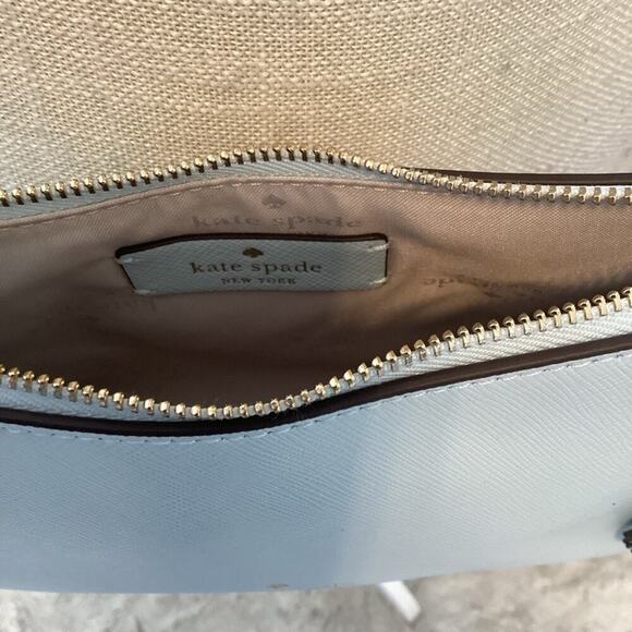 KATE SPADE SADIE LIGHT BLUE CROSS BODY - Picture 5 of 5